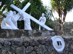 Station VI: Veronica wipes the face of Jesus
